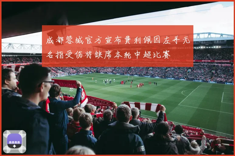 成都蓉城官方宣布费利佩因左手无名指受伤将缺席本轮中超比赛
